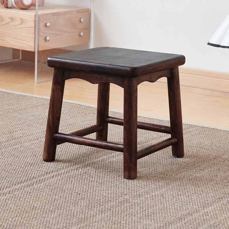 LUD004# Solid wood household wooden stool for children