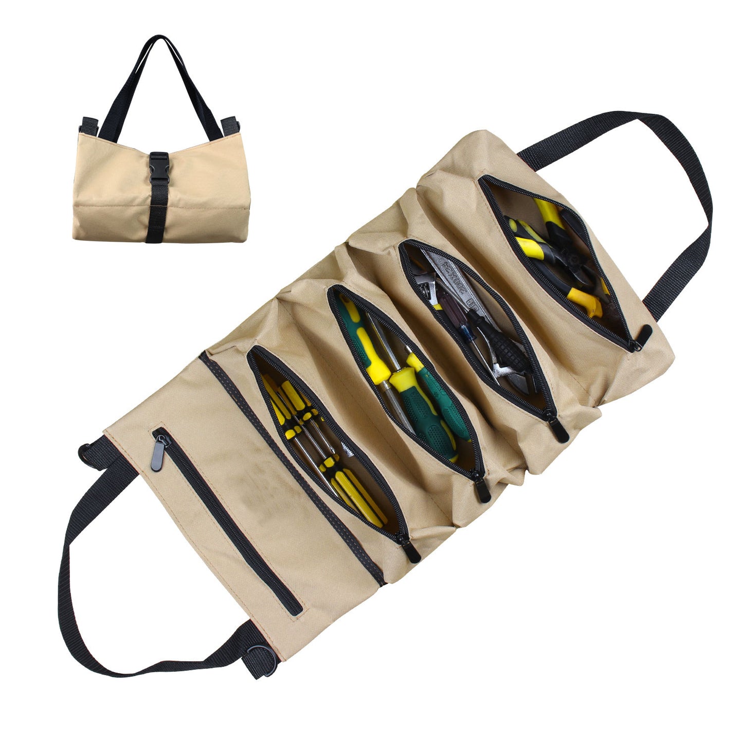 Multifunctional portable roll canvas hardware storage bag 4Star AP062#