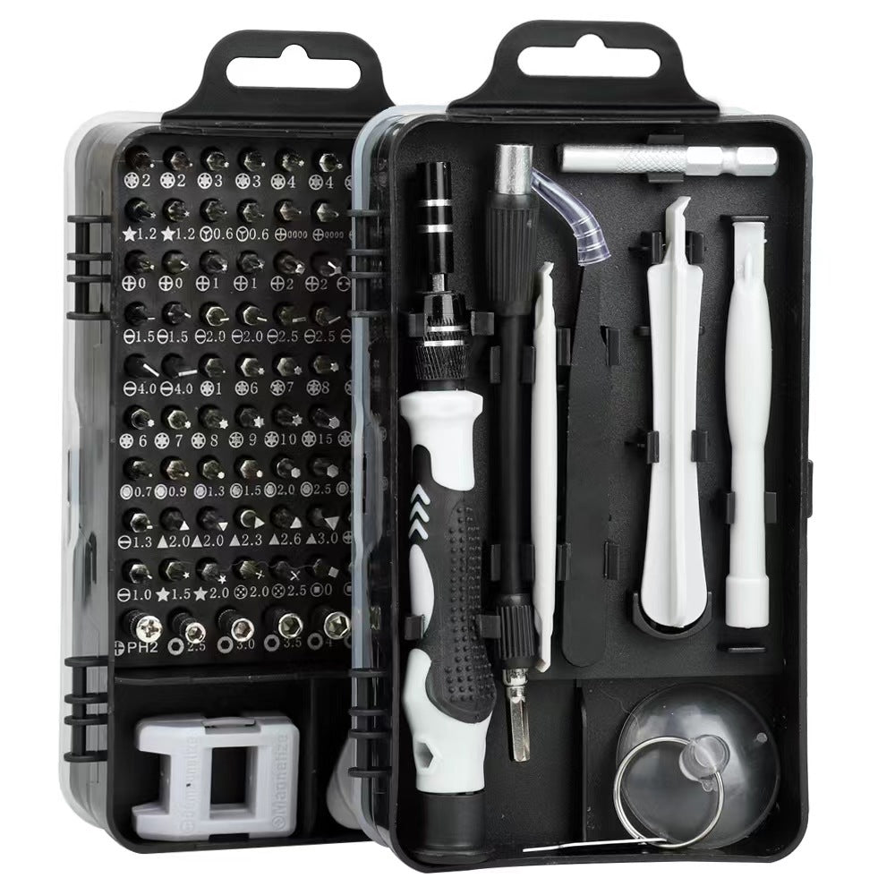 Multi-function tool box screwdriver 115 pieces in one