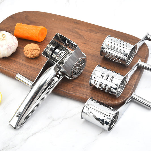 Hand rotating cheese and nut grater kitchen gadget ES001#