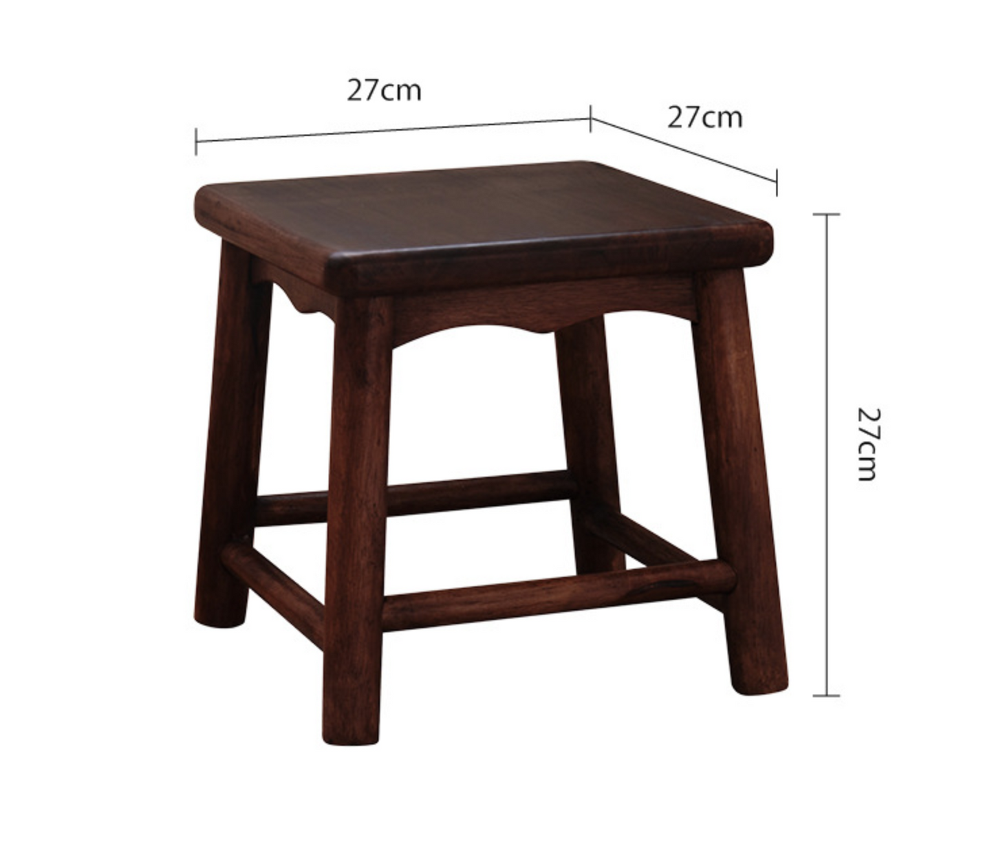 LUD004# Solid wood household wooden stool for children